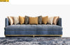 Excellent Finish Italian Designed 3 Seater Fabric Sofa - Lixra