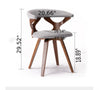 Artistic Design Wooden Modern Dining Chairs - Lixra