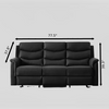 Modern Design Luxurious Faux Leather Recliner Sofa / Lixra