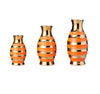 Modern Style Elegant Design Golden Finish Flower Vase / Lixra