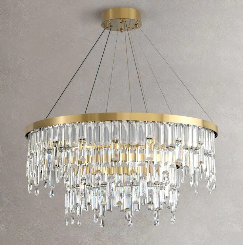 Modern Endearing Lustrous Crystal Opulent Chandelier - Lixra