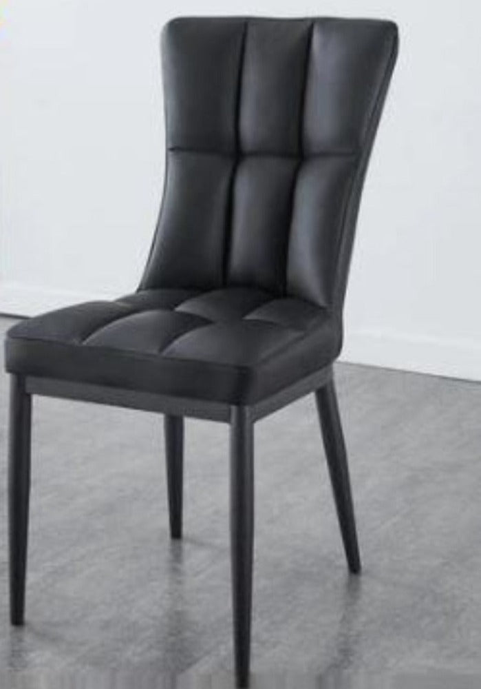 Modern Designed Cozy Comfort Leather Dining Chairs - Lixra 