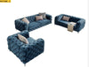 High Quality Designed Tufted Luxurious Velvet Sofa Set - Lixra