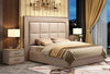 Italian Modern Aesthetic Designed Luxurious Leather Bed - Lixra