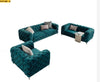 High Quality Designed Tufted Luxurious Velvet Sofa Set - Lixra