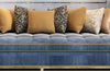 Excellent Finish Italian Designed 3 Seater Fabric Sofa - Lixra