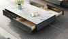 Imperial Style Centre Attraction Wooden Coffee Table - Lixra
