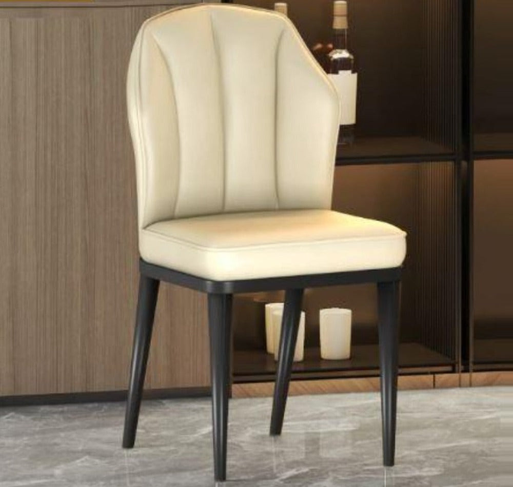 Contemporary Designed Luxurious Leather Dining Chairs - Lixra 