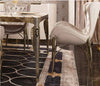 Ultramodern Classic Elegant Look Luxurious Marble Top Dining Table Set - Lixra