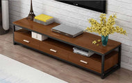Modern Look Luxurious Wooden TV Stand / lixra