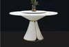 Splendid Classic Luxurious Designed Marble Top Dining Table Set - Lixra