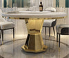 Royal Luxurious Minimalistic Designed Marble Top Dining Table Set - Lixra 