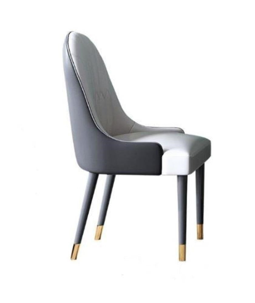Classic Home Elegance Designed Leather Dining Chairs - Lixra