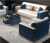 Exclusive Silky Finish Leather Sofa Set - Lixra 