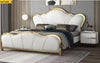 Rich Infinite Look Luxurious Leather Bed - Lixra