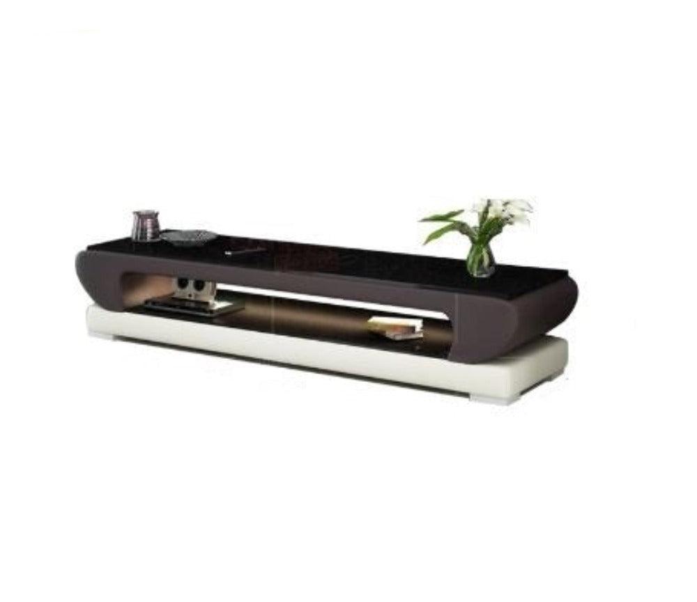 Multipurpose Great Construct Glass Top TV Stand - Lixra