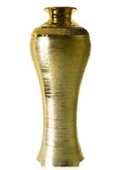 Golden Finish Decorative Flower Vase / Lixra