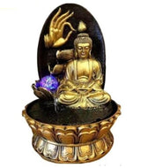 Golden Decorative Crafted Water Fountain / Lixra