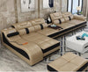 High Defined Multifunctional Luxurious Sectional Leather Sofa Set - Lixra