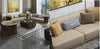 Luxurious Rustic Look Modern Leather Sofa Set - Lixra