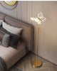 Artistically Carved Luxurious Glass Floor Lamp / Lixra