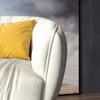 Scandinavian Style Congenial Fabric Accent Chair - Lixra