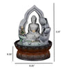 Classy Indoor Style Creative Crafted Buddha Water Fountain - Lixra