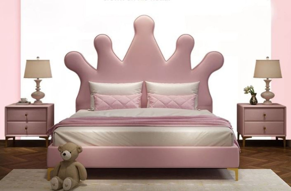 Princess Castle Dream Fabric Children's Bed - Lixra