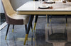 Italian Style Luxurious Look Marble Top Dining Table Set - Lixra