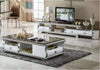 Creative Designed High End Quality Construct Marble Top Coffee Table and TV Stand - Lixra