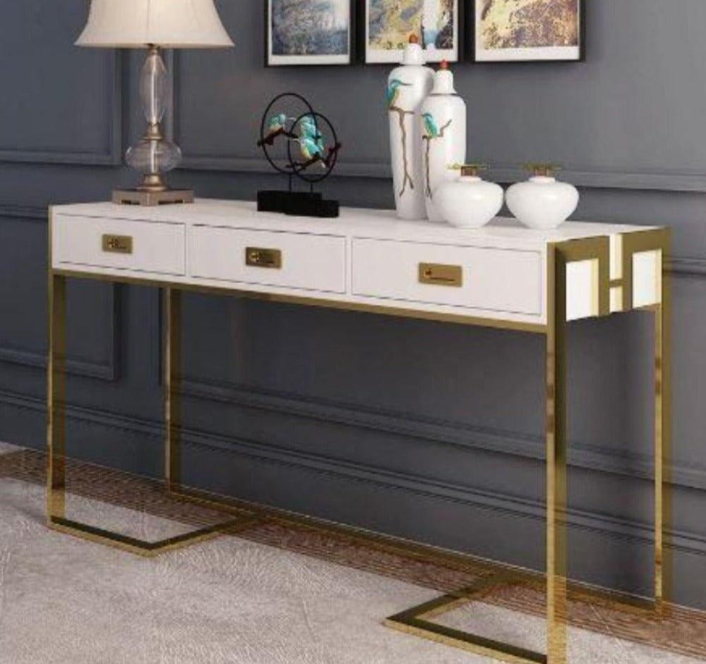 Wooden Accent Table for Modern Living Room- Lixra.com
