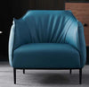 Modern Cozy Leather Leisure Lazy Accent Chair - Lixra