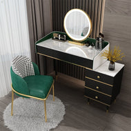 Contemporary Design Marble-top Dresser Set / Lixra
