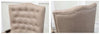 Splendid Desire Comfortable Button Backrest Light Luxury Solid Wood Fabric Dining Chair - Lixra