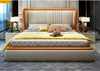 Luxurious European Style Impressive Look Leather Bed - Lixra