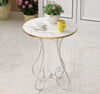 Charismatic Look Round Shaped Marble Top Coffee Table - Lixra