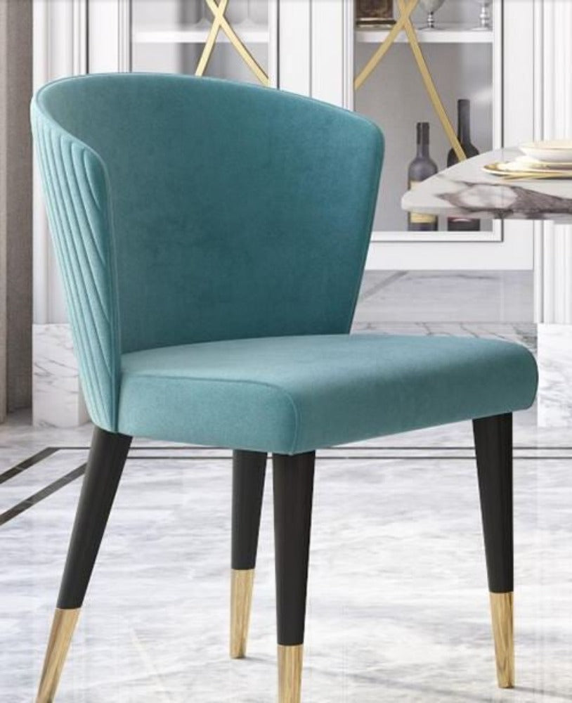 Multipurpose Modern Look Luxurious Fabric Dining Chairs - Lixra