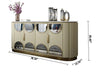 Multipurpose Luxurious Designed Wooden Buffet Table - Lixra