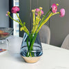 Stylish Transparent Glass Vase For Home Decoration