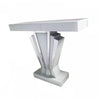 Modern Mirrored Luxurious Glossy Wooden Accent Table / Lixra