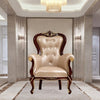 Classic Design Imperial Look Handcrafted Leisure Accent Chair / Lixra