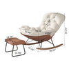 Modern Design Button Tufted Accent Chair / Lixra