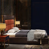 Contemporary Style Magnificent Leather Bed / Lixra
