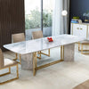 Modern Appealing Marble-top Dining Table / Lixra
