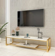 Luxurious Marble Top Modern TV Stand / Lixra