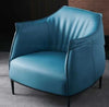 Modern Cozy Leather Leisure Lazy Accent Chair - Lixra