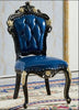 Antique Style Exotic Look Leather Dining Chairs - Lixra