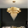 Dazzling Gold Crystal Luxurious Modern Chandelier - Lixra