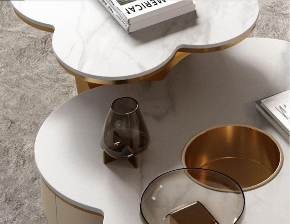 Elegant Center Marble Coffee Table - Lixra.com