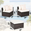 Modern Indoor and Outdoor Style Rattan Furniture Sofa Set - Lixra